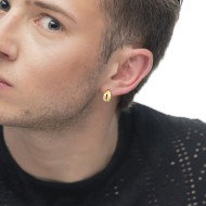 Orecchino a lobo goccia