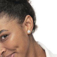 OR ACC MONO A LOBO CON PERLA D 1,1 CM