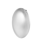 Orecchino a lobo bottone ovale 2,8cm