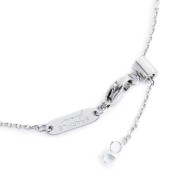 Bracciale infinito con zirconi bianchi