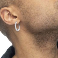 OR MONO ACC CERCHIO CON PERLE IRREGOLARI