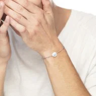 Bracciali con perle ovali e perle irregolari