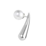 OR ACC MONO A GOCCIA L 2,2CM CON CHIUSURA PERLA