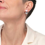 OR ACC MONO A GOCCIA L 2,6CM CON CHIUSURA PERLA