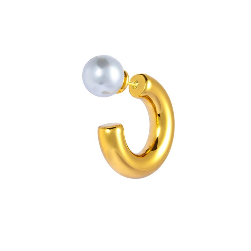 OR ACC MONO CERCHIO D1,9CM CON CHIUSURA PERLA