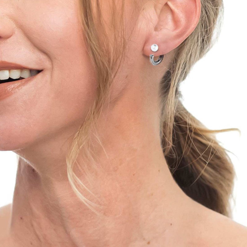 OR ACC MONO CERCHIO D1,9CM CON CHIUSURA PERLA