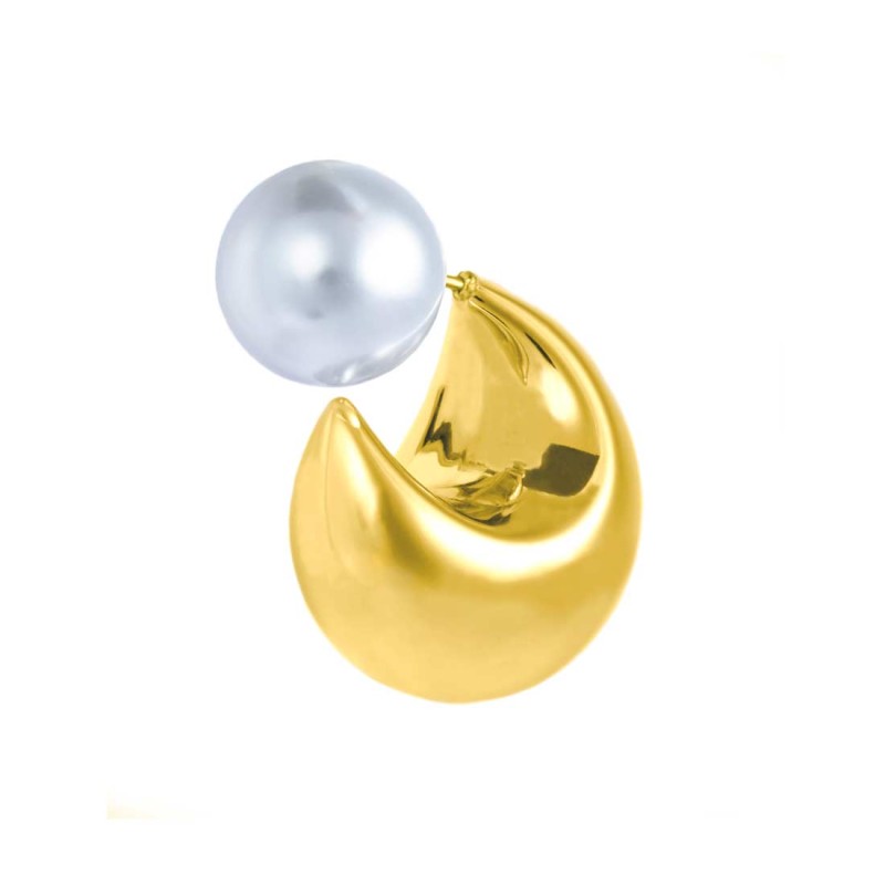 OR ACC MONO GILDA 2,2CM CON CHIUSURA PERLA