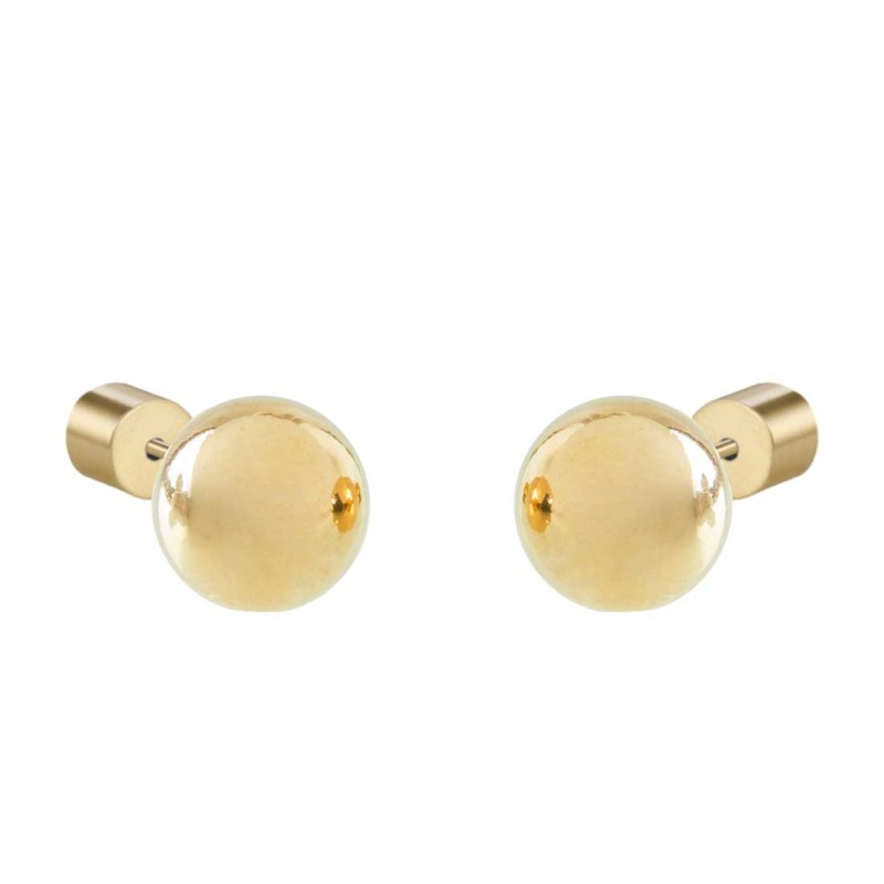 ORECCHINI LOBO SFERA 8MM