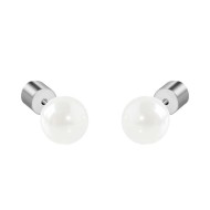 Orecchini a lobo con sfera