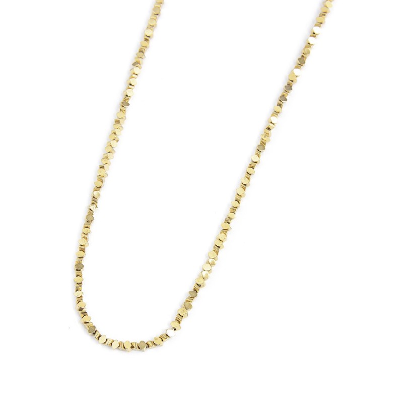 Collana ematite diagonale