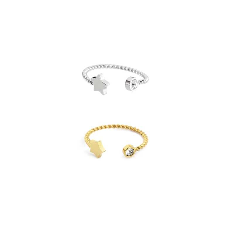 Anello da falange stella