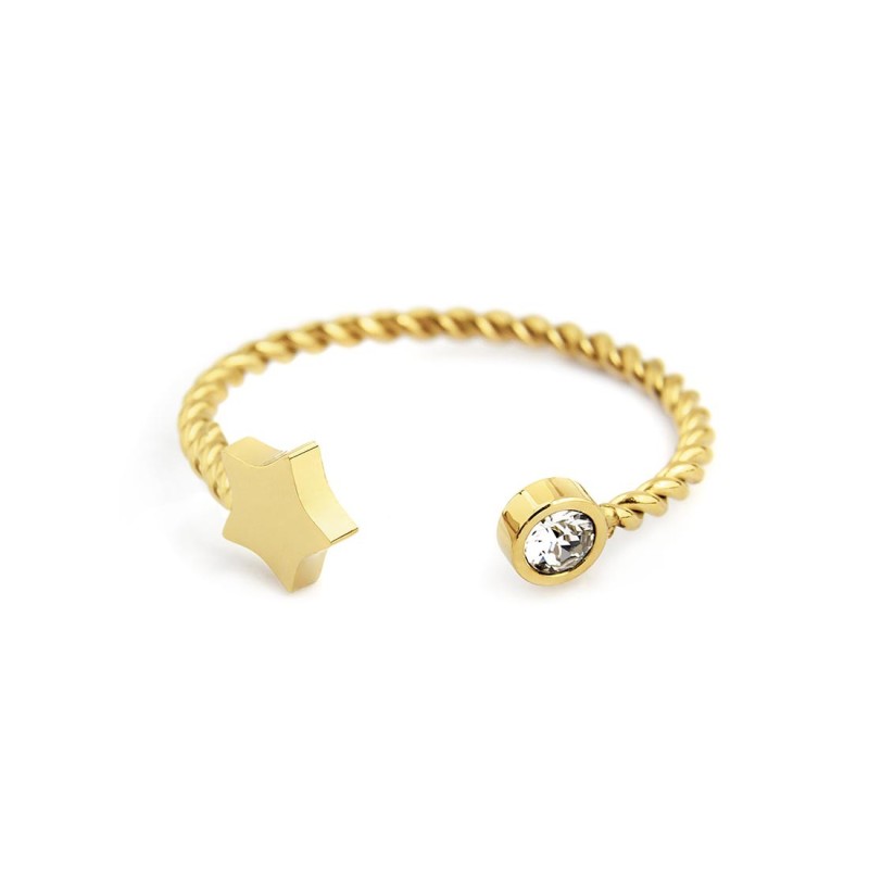 Anello da falange stella