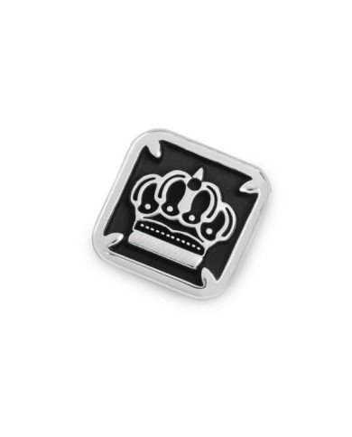 Piastrina quadrata con corona changy