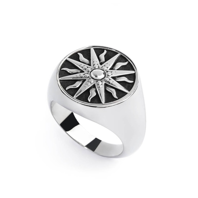 Piastrina tonda sole changy