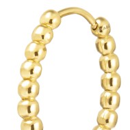 OR ACC MONO OVALE 1,9 X 1,5CM TRAMA CON SFERE