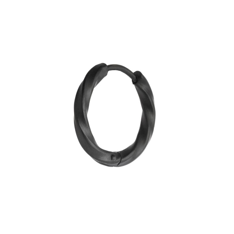 Orecchino a cerchio ritorto 1,7 cm