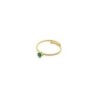 ANELLO CON CZ 4 MM
