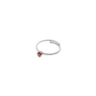 Anello con zircone 4mm