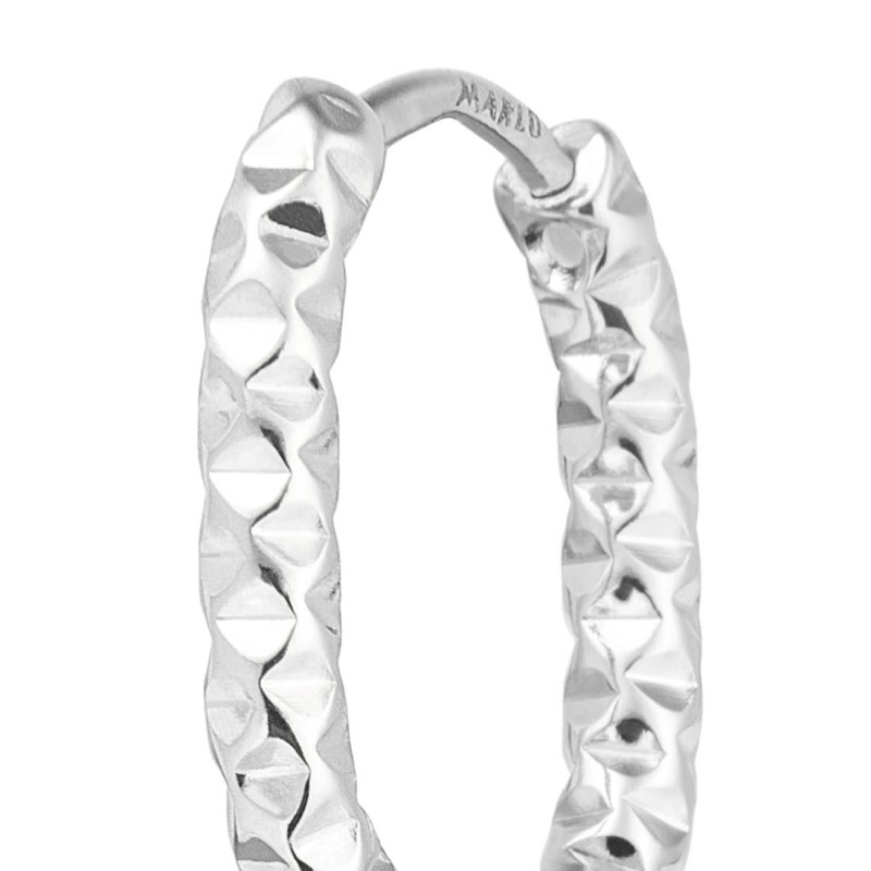 OR ACC MONO OVALE TRAMA DIAMANTATA 1,8x1,3CM