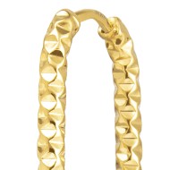 OR ACC MONO OVALE TRAMA DIAMANTATA 2,1x1,5CM