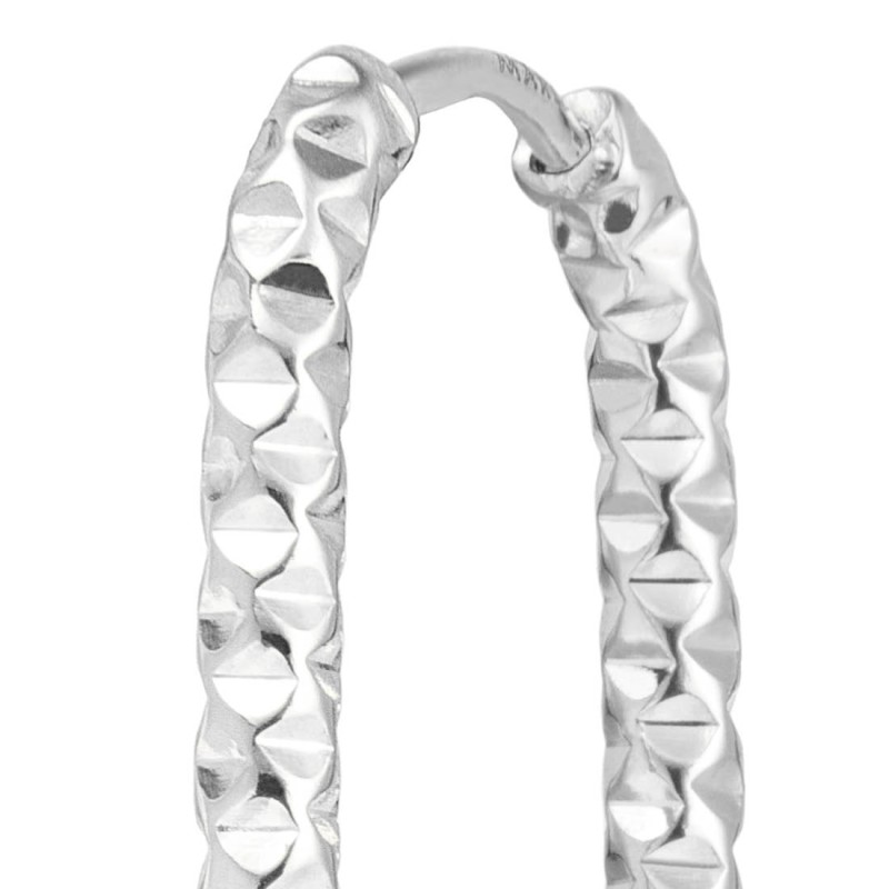 OR ACC MONO OVALE TRAMA DIAMANTATA 2,1x1,5CM