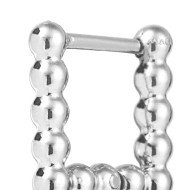 OR ACC MONO QUADRATO 1,1 X 1,1 CM TRAMA CON SFERE