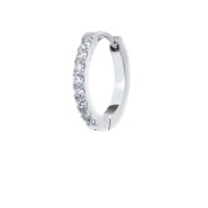 OR MONO CERCHIO DIAMETRO 17MM CON CZ