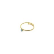 Anello con zircone 3mm