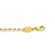 Bracciale catena a sfere con stella