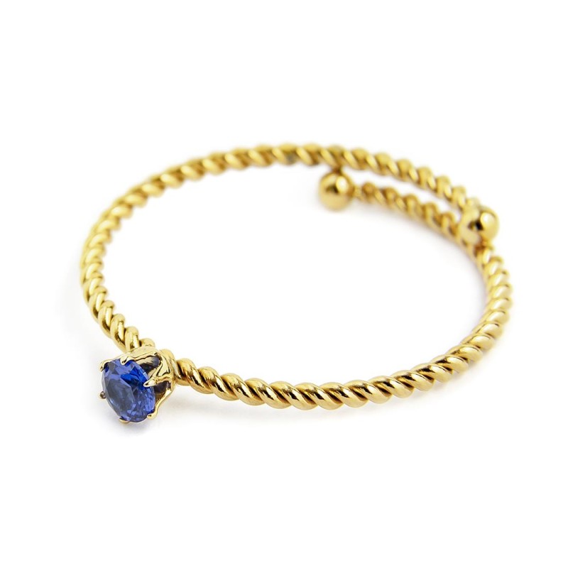 Anello con zircone 3mm