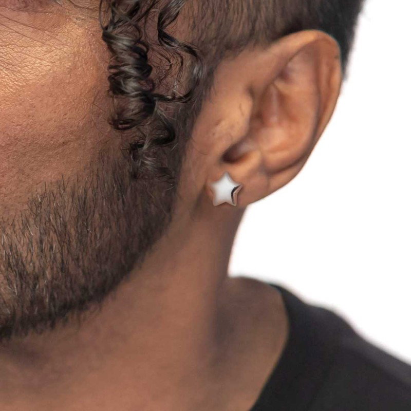 Orecchino a lobo stella