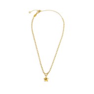 Collana catena a sfere con stella