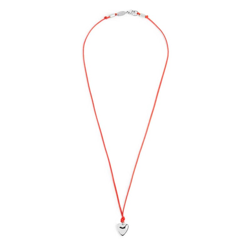 Collana cordino con cuore