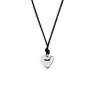 CO CORDINO CUORE GRANDE IN ACCIAIO