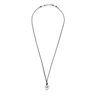 CO CORDINO CUORE GRANDE IN ACCIAIO