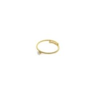 Anello con zircone 3mm