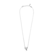 Collana con cuore irregolare centrale