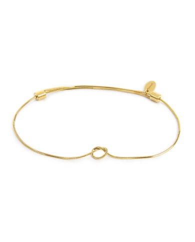 Bracciale con nodo catena snake