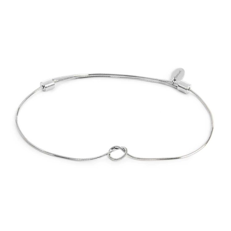 Bracciale con nodo catena snake