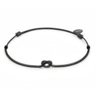 Bracciale con nodo catena foxtail