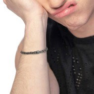 BRACCIALE ACC CON CAT. SQUADRATA