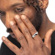 Anello doppia fascia