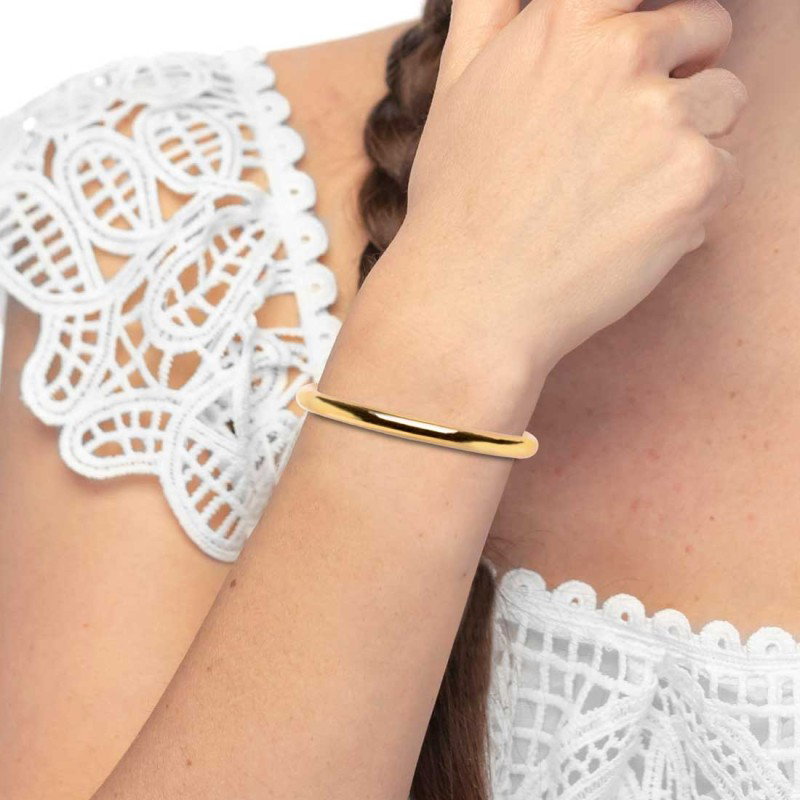 Bracciale rigido tubolare diametro 0,6cm