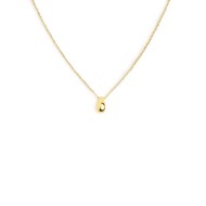 Collana con centrale a forma di goccia