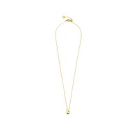 Collana con centrale a forma di goccia