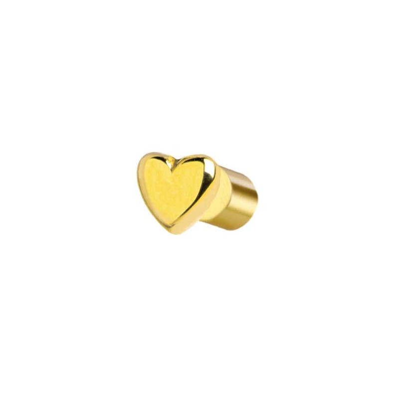 Orecchino a lobo cuore