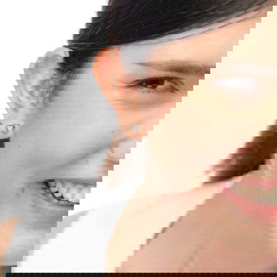 Orecchino a lobo cuore