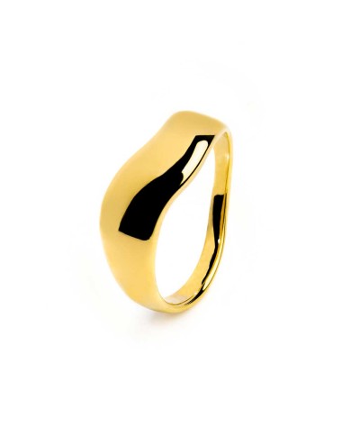 Anello a fascia ondulata