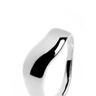 Anello a fascia ondulata