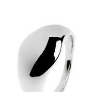 Anello a fascia larga bombata